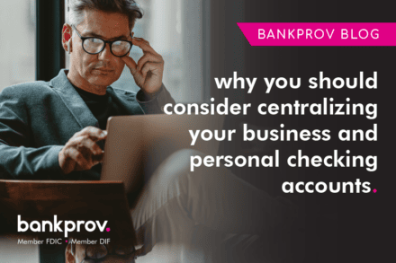 streamline business and Personal Checking Crypto Accounts